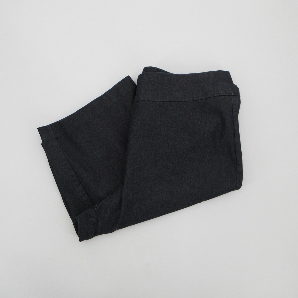 Chico's So Slimming Shorts Dark Indigo Pull On Size 2.5 Short Tencel Blend